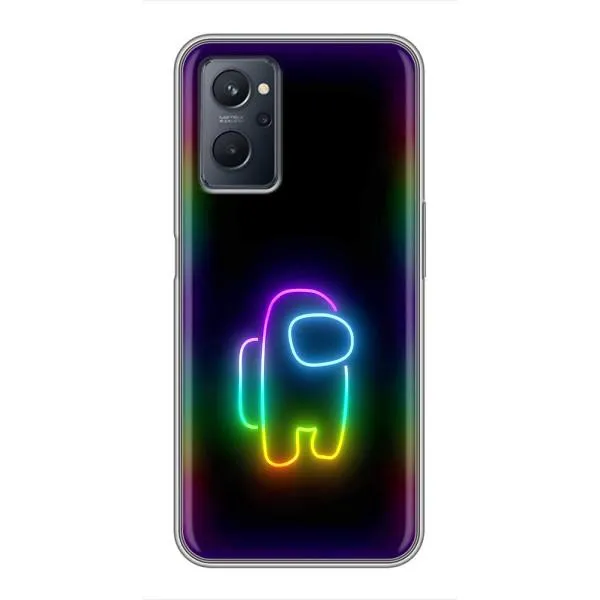 Чехол с принтом «Яркий скин» для Realme 9i