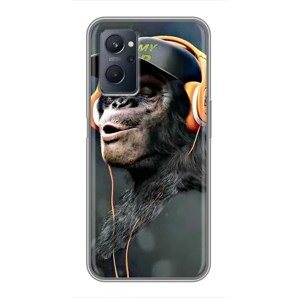 Чохол з принтом «В навушниках» для Realme 9i