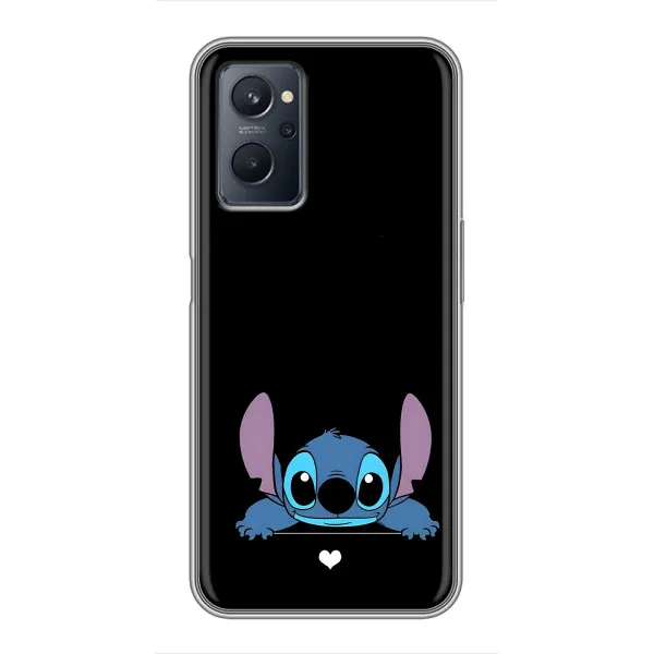 Чехол с принтом «Стич на черном» для Realme 9i Чехол с принтом «Стич на черном» для Realme 9i