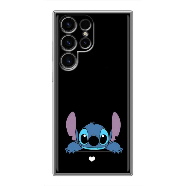 Чохол з принтом «Стіч на чорному» для Realme C100