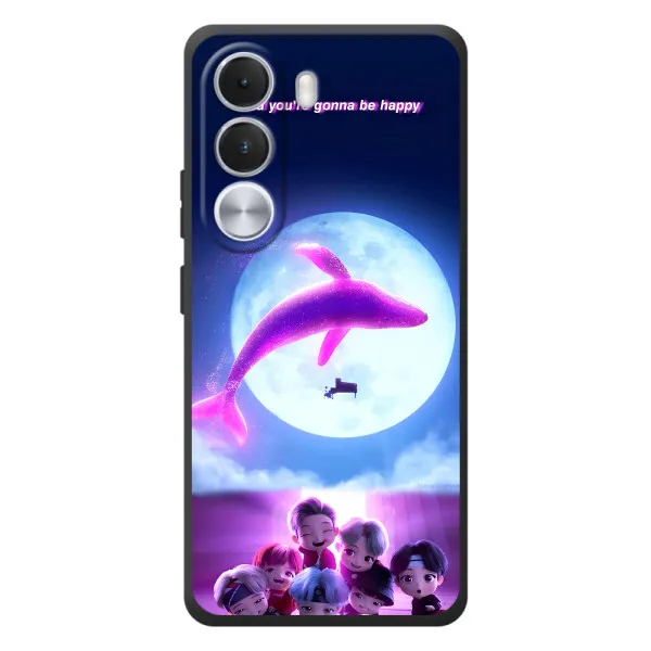 Чохол з принтом «КИТ BTS» для Realme C100i Чохол з принтом «КИТ BTS» для Realme C100i