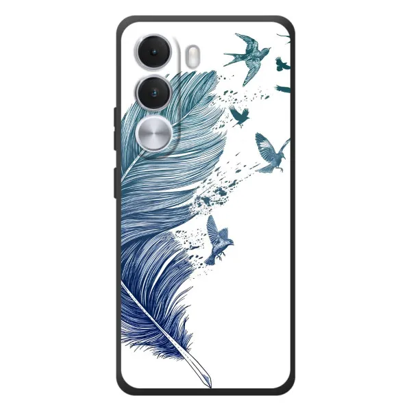 Чохол з принтом «Перо» для Realme C100i