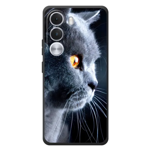 Чехол с принтом «Серый Кот» для Realme C100i