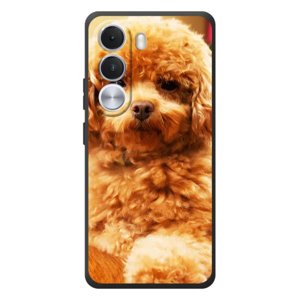 Чехол с принтом «Щенок Бишон» для Realme C100i