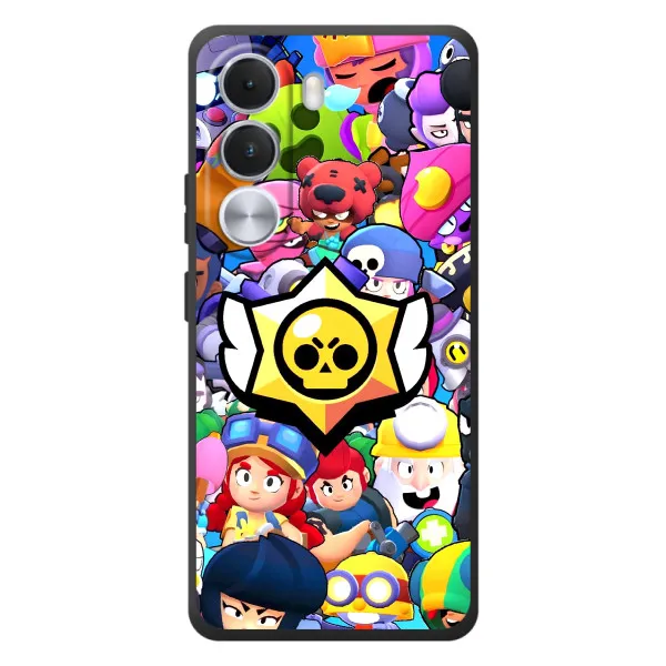 Чохол з принтом «Лого Brawl Stars» для Realme C100i