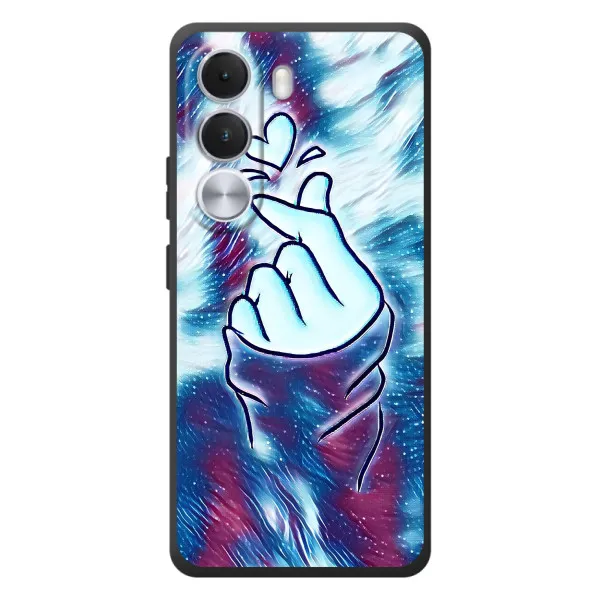 Чохол з принтом «Радужне серце» для Realme C100i Чохол з принтом «Радужне серце» для Realme C100i