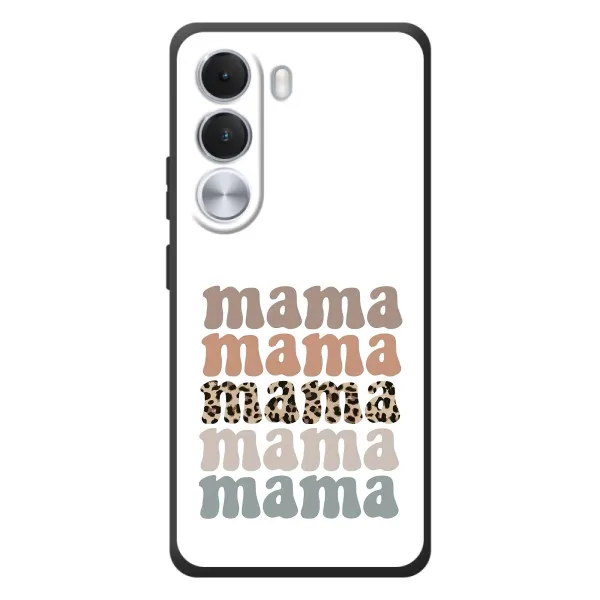 Чехол с принтом «Текстовый коллаж мама» для Realme C100i Чехол с принтом «Текстовый коллаж мама» для Realme C100i