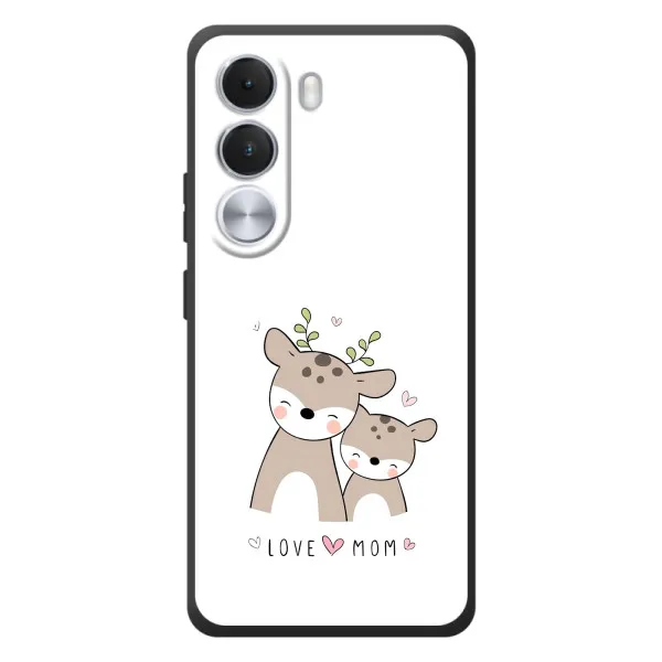 Чехол с принтом «Оленята мама и малыш» для Realme C100i Чехол с принтом «Оленята мама и малыш» для Realme C100i