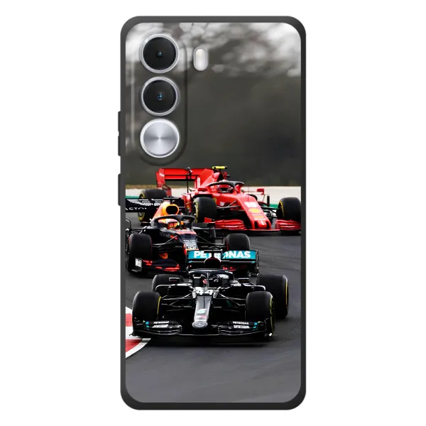 Чехол с принтом «Гонка Формула 1» для Realme C100i