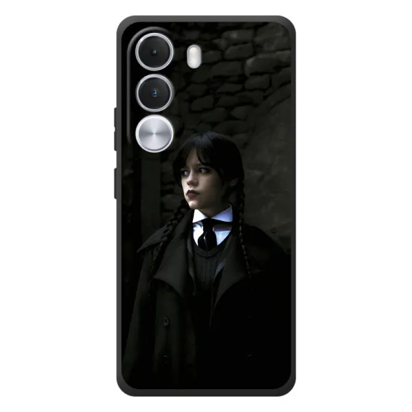 Чехол с принтом «Темный стиль Уэнздей» для Realme C100i Чехол с принтом «Темный стиль Уэнздей» для Realme C100i