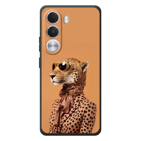 Чохол з принтом «Стильний леопард» для Realme C100i