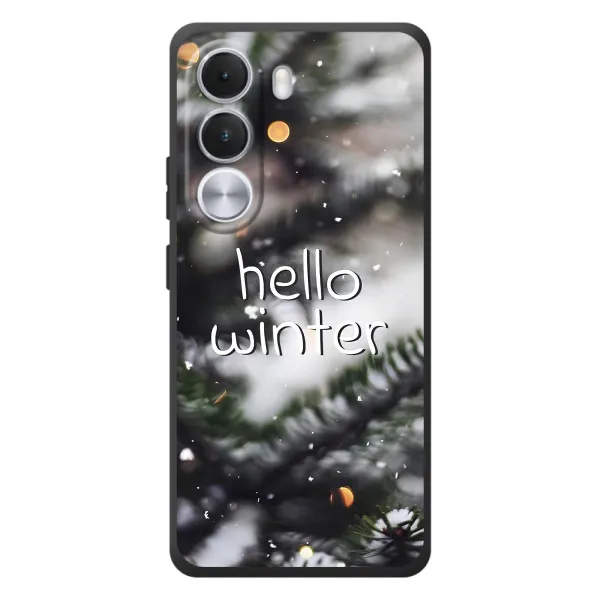 Чехол с принтом «Hello winter» для Realme C100i