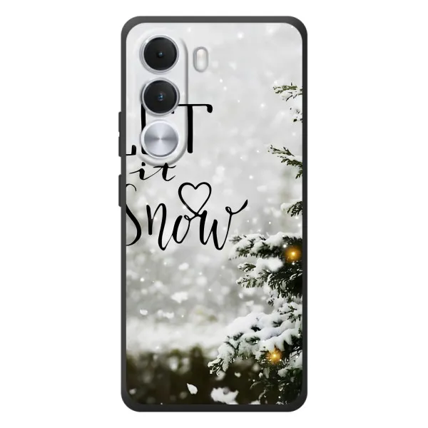Чехол с принтом «Let it snow» для Realme C100i