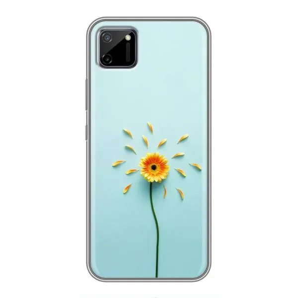 Чехол с принтом «Желтый цветок» для Realme C11 Чехол с принтом «Желтый цветок» для Realme C11