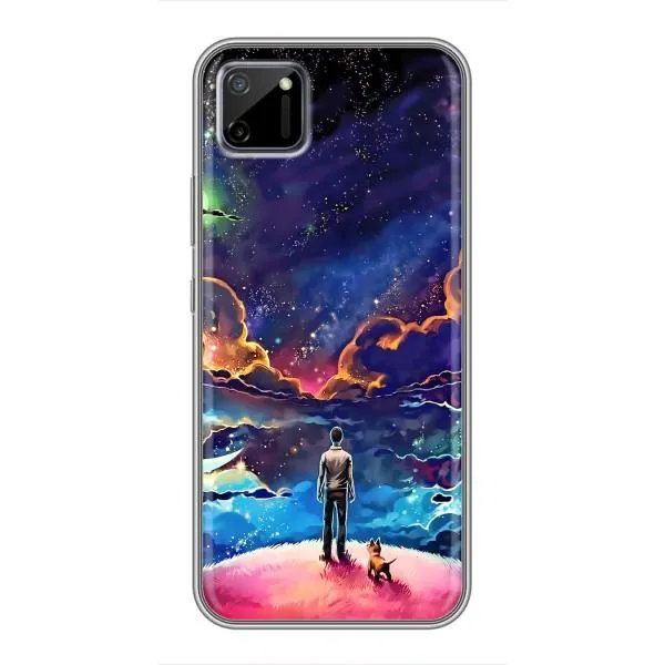 Чехол с принтом «Галактический вид» для Realme C11 Чехол с принтом «Галактический вид» для Realme C11
