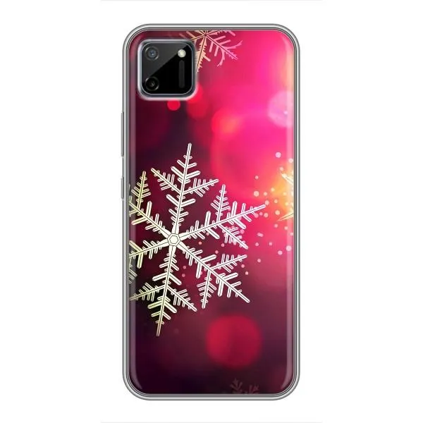 Чехол с принтом «Снежинка» для Realme C11