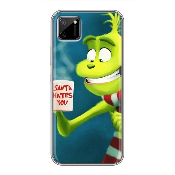 Чехол с принтом «Зеленый Гринч» для Realme C11