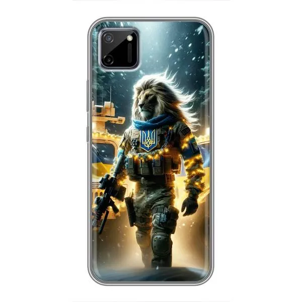 Чехол с принтом «ЛЕВ ЗСУ» для Realme C11