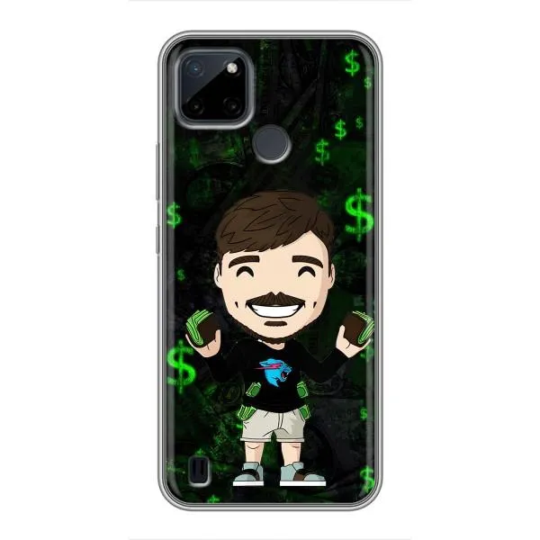 Чехол с принтом «Блогер Beast» для Realme C12