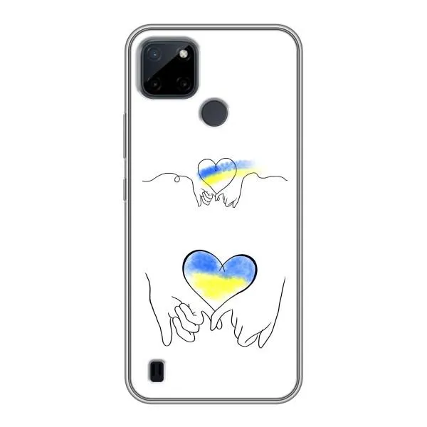 Чехол с принтом «Мир Украине» для Realme C12