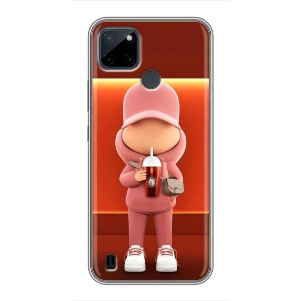 Чехол с принтом «С Кофе» для Realme C12 Чехол с принтом «С Кофе» для Realme C12