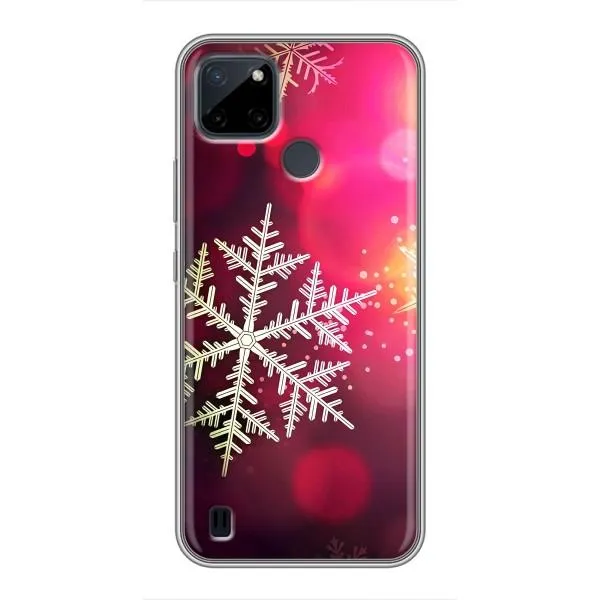 Чехол с принтом «Снежинка» для Realme C12