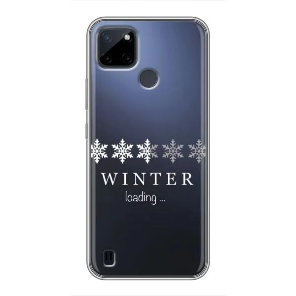 Чехол с принтом «Winter loading» для Realme C12