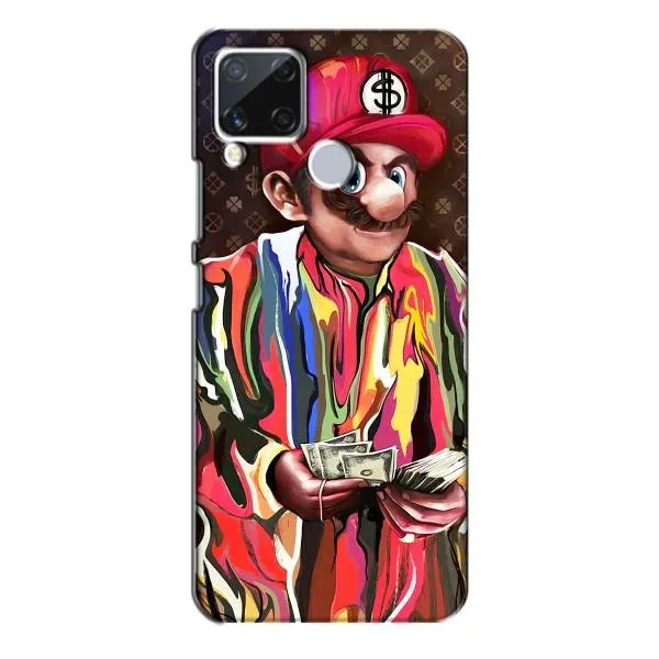 Чехол с принтом «Mario LV» для Realme C15