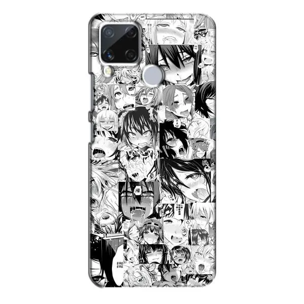 Чохол з принтом «Ahegao manga» для Realme C15