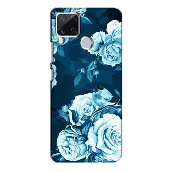 Чохол з принтом «Блактині бутони» для Realme C15 Чохол з принтом «Блактині бутони» для Realme C15