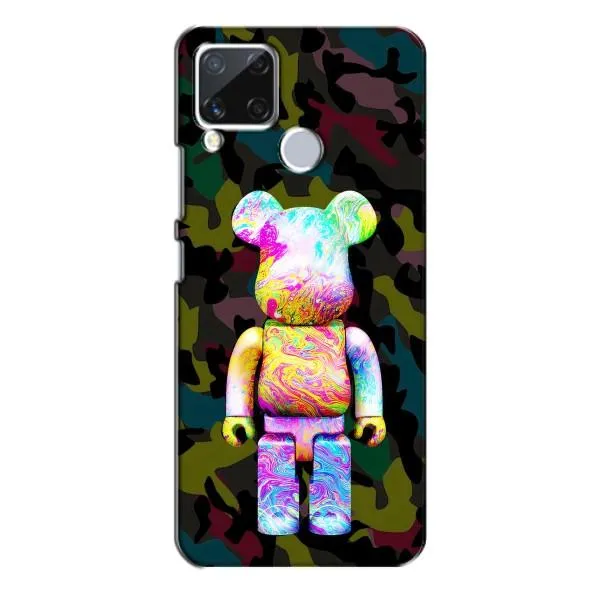 Чехол с принтом «Яркий Bearbrick» для Realme C15