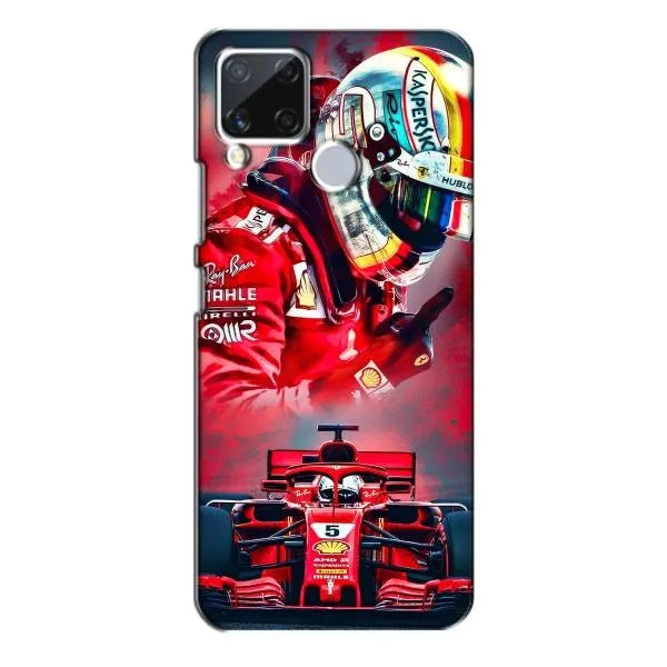 Чехол с принтом «Гонщик» для Realme C15