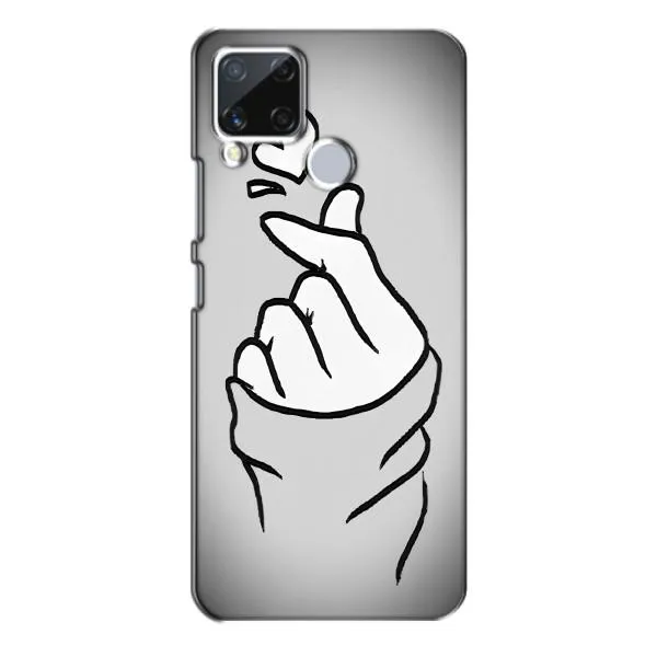 Чохол з принтом «Значок Love» для Realme C15