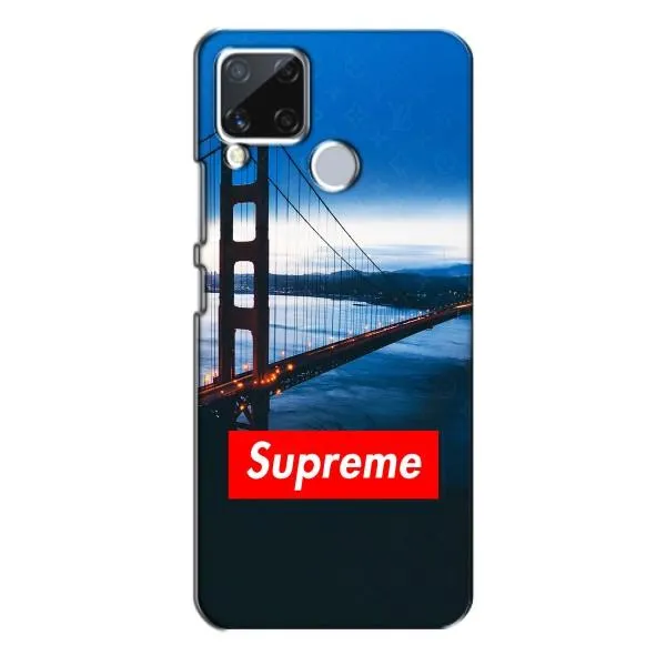 Чохол з принтом «Стиль Supreme» для Realme C15