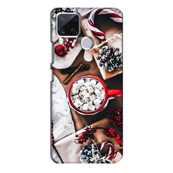Чехол с принтом «Рождественская атмосфера» для Realme C15