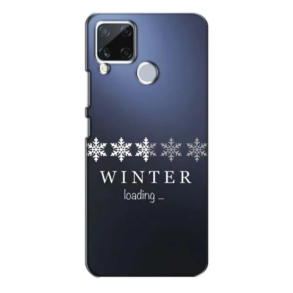 Чехол с принтом «Winter loading» для Realme C15 Чехол с принтом «Winter loading» для Realme C15