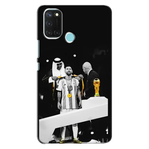 Чехол с принтом «Месси в накидке» для Realme C17
