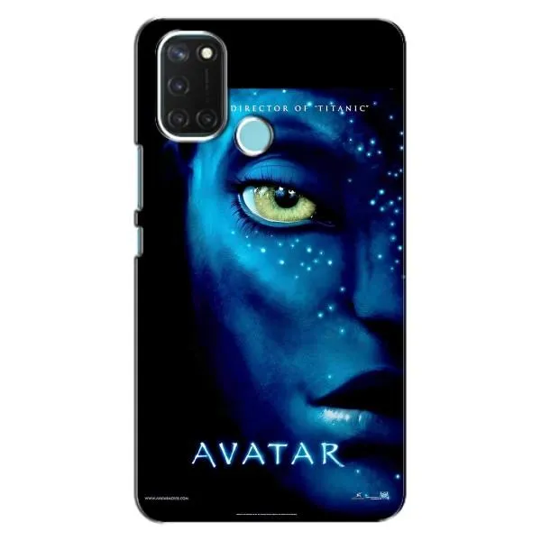 Чехол с принтом «глаз Аватара» для Realme C17