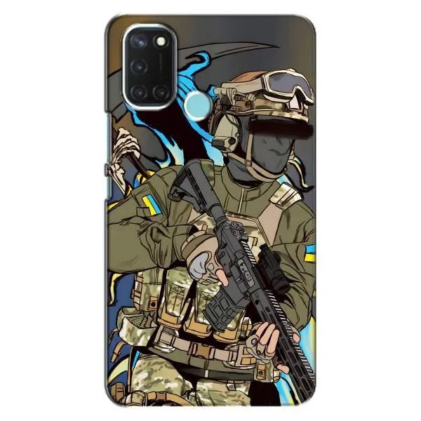 Чохол з принтом «Воїн ЗСУ» для Realme C17