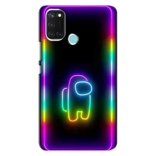 Чехол с принтом «Яркий скин» для Realme C17