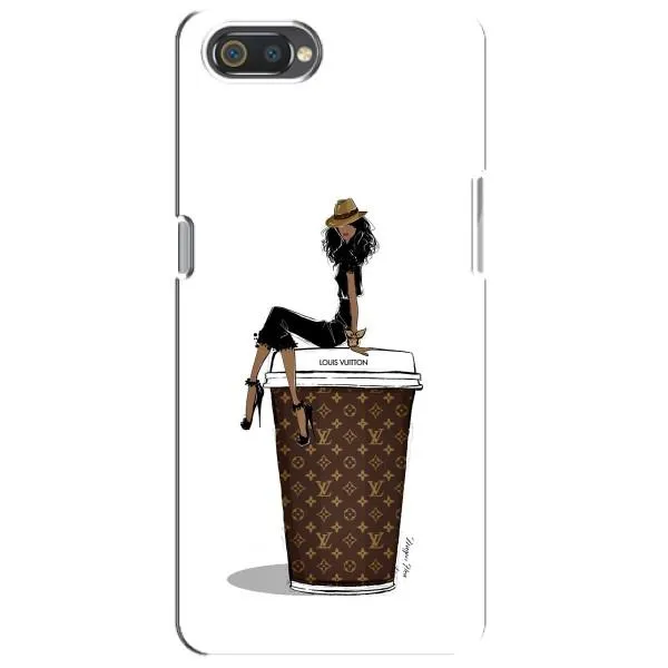 Чехол с принтом «кофе LOUIS VUITTON» для Realme C2