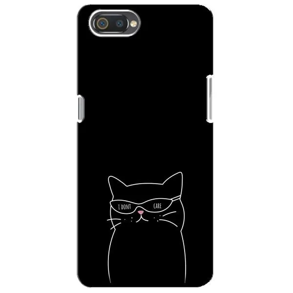 Чехол с принтом «Равнодушный кот» для Realme C2