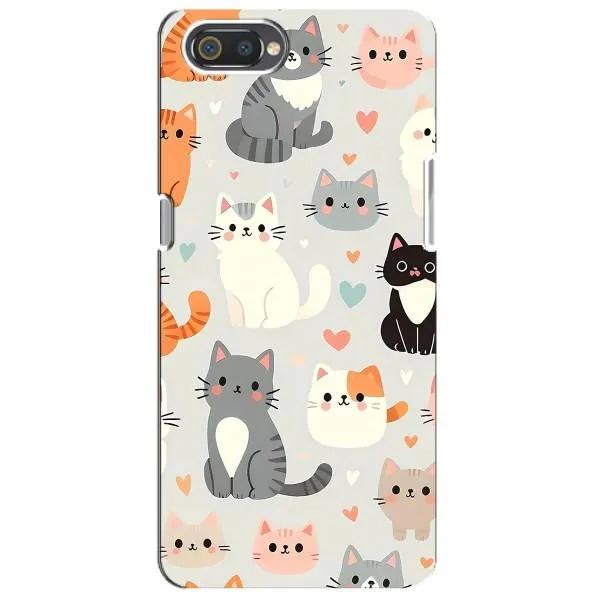 Чехол с принтом «Коллаж котов» для Realme C2