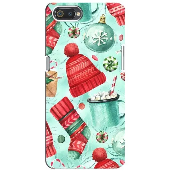 Чехол с принтом «Одежда НГ» для Realme C2