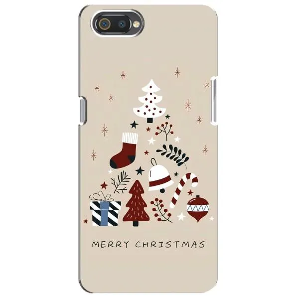Чохол з принтом «Merry Christmas» для Realme C2