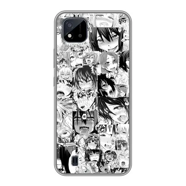 Чохол з принтом «Ahegao manga» для Realme C11 (2021) / C20