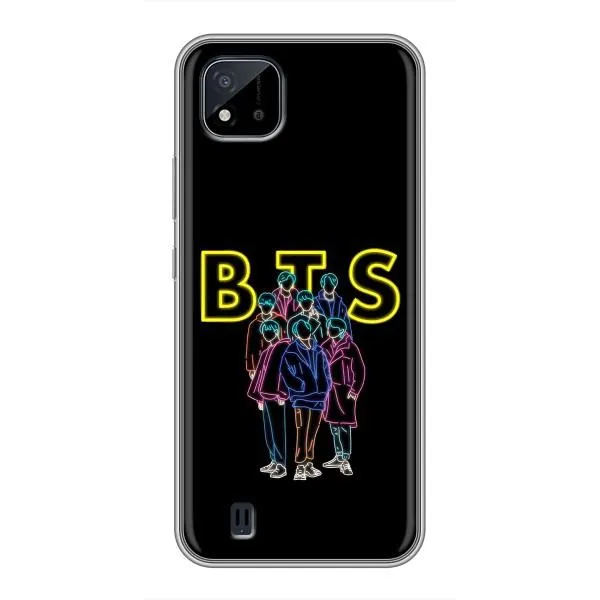 Чохол з принтом «BTS стайл» для Realme C11 (2021) / C20