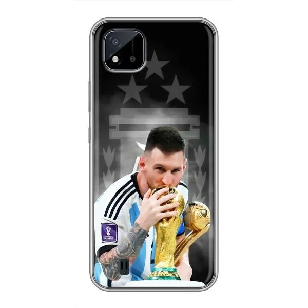 Чехол с принтом «Месси Чемпион» для Realme C11 (2021) / C20