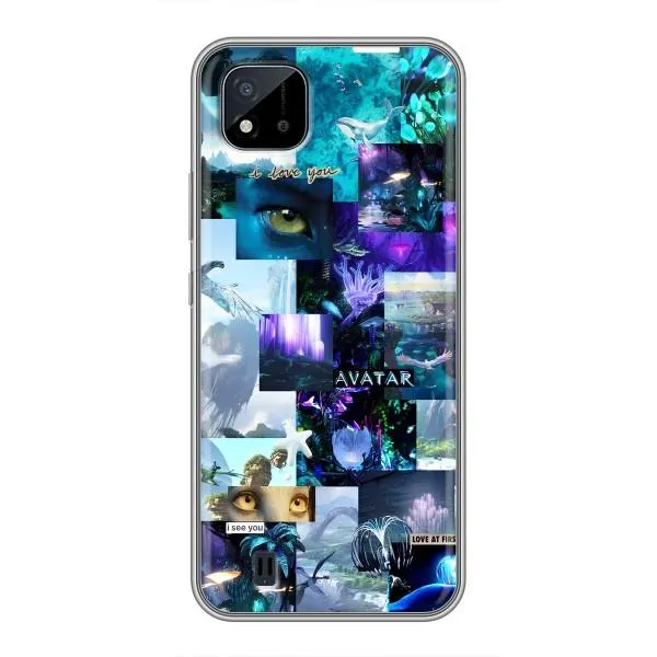 Чохол з принтом «колаж Аватар» для Realme C11 (2021) / C20