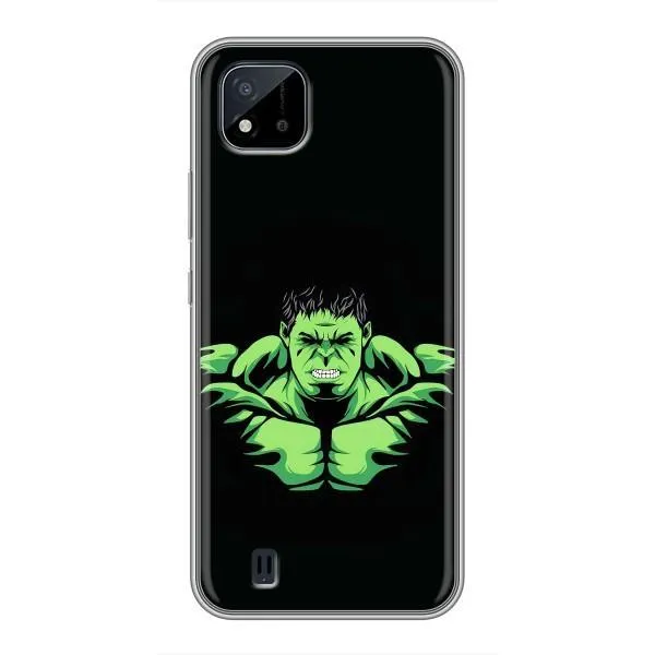 Чохол з принтом «Зелений Халк» для Realme C11 (2021) / C20